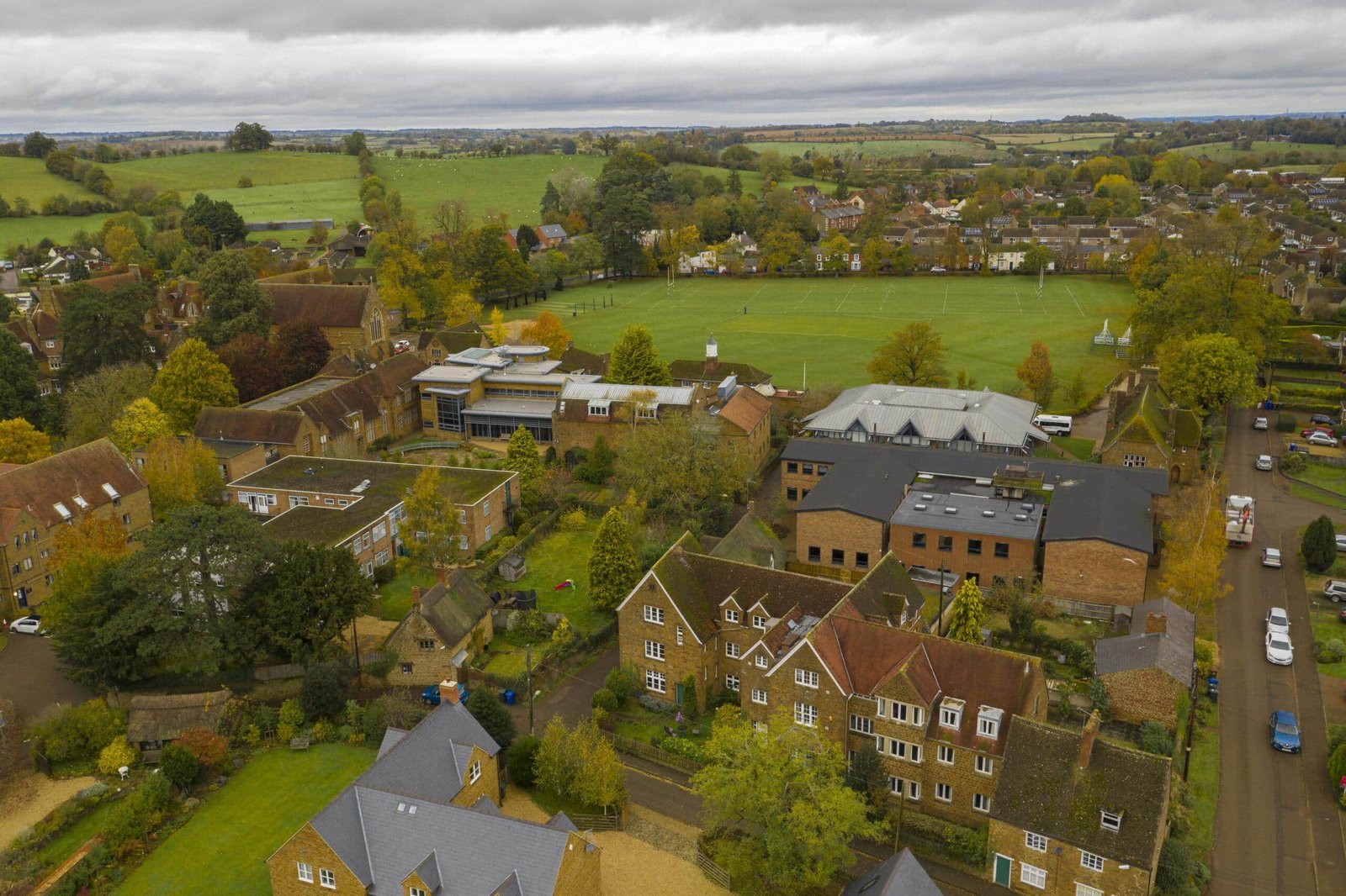 Ariel photo of Bloxham School