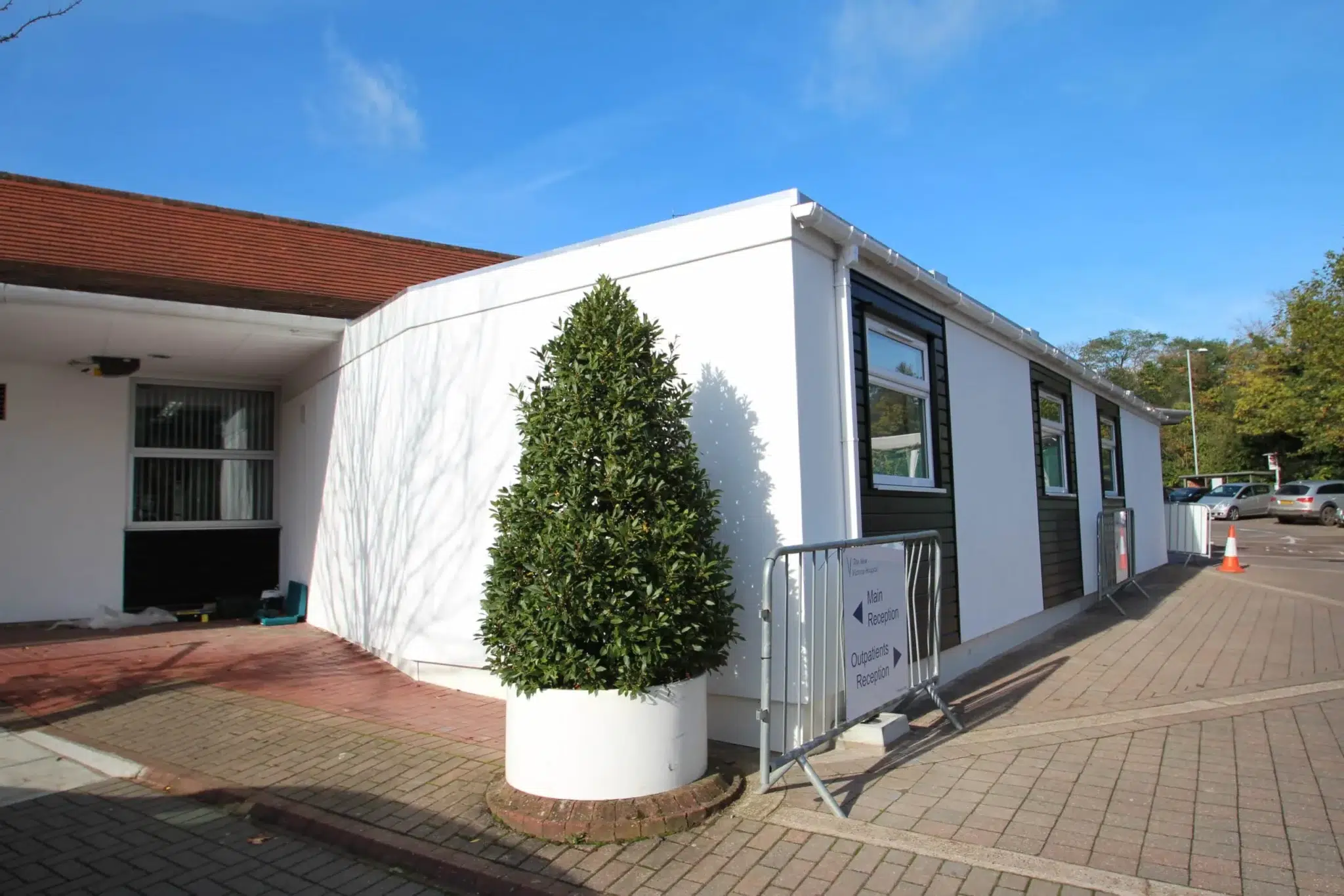 A turnkey modular building extension