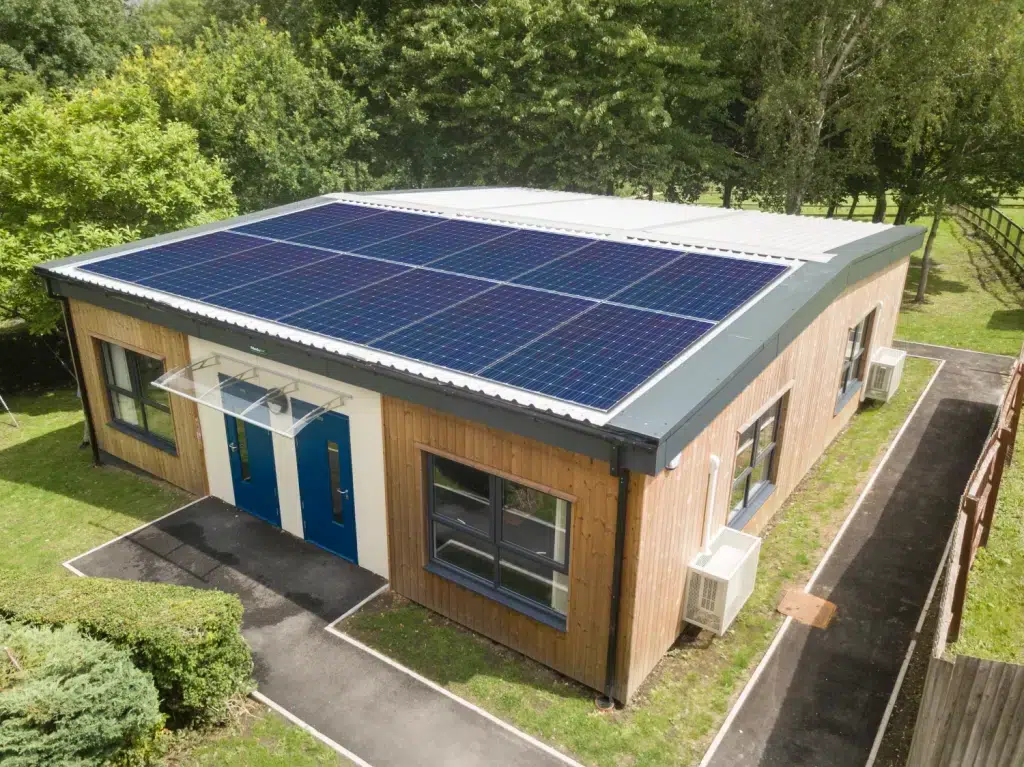 Lavington School modular building designed by Modulek architects